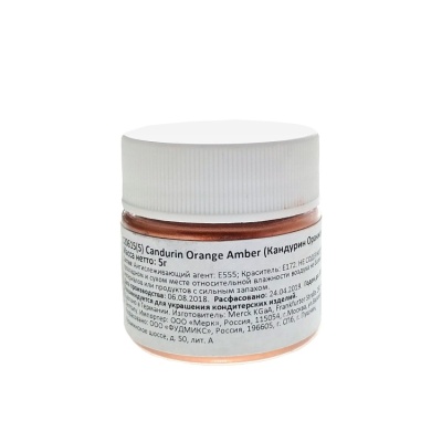 картинка Краситель пигмент DOLCE - блеск Orange Amber (5 гр) от магазина Crumble-shop.ru