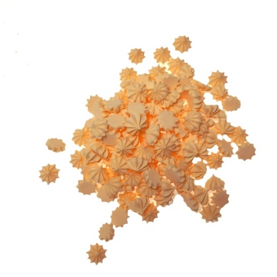 картинка Сахарные фигурки - "Мини-Безе" персиковые, 250гр. от магазина Crumble-shop.ru