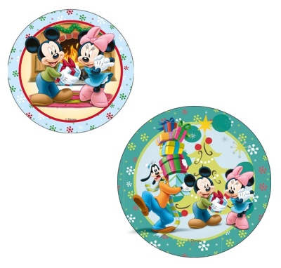 картинка Вафельные пластины - "Новогодний Дисней", 14,5см. 27шт. (73984) от магазина Crumble-shop.ru