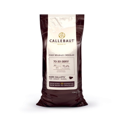 картинка Шоколад Callebaut - Темный горький, 70,5%, 10 кг от магазина Crumble-shop.ru