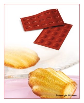 картинка Форма для выпечки SiliconFlex - "Мини-Ракушка" (SF 031) от магазина Crumble-shop.ru