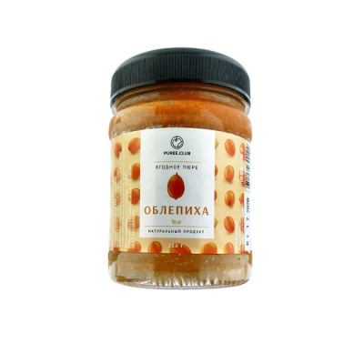 Фруктовое пюре "Puree.Club" - Облепиха (250 гр) от магазина Crumble-shop.ru картинка Фруктовое пюре "Puree.Club" - Облепиха (250 гр) от магазина Crumble-shop.ru