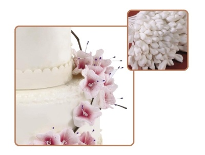 картинка Тычинки для цветов - Маленькие блестящие кремовые 1360C от магазина Crumble-shop.ru