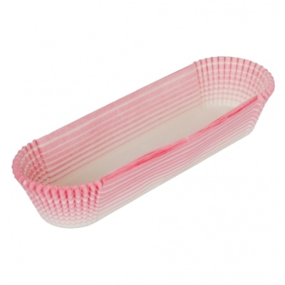 картинка Капсула бумажная овал OV15 красная (2000 шт.) от магазина Crumble-shop.ru