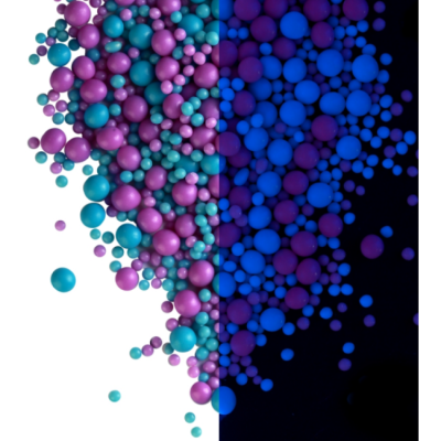 картинка Драже рисовое в глазури - "Неон микс синий/фиолетовый", 1,5 кг от магазина Crumble-shop.ru