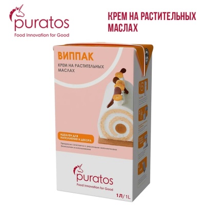 картинка Крем для взбивания 26% "Виппак", 1 л. от магазина Crumble-shop.ru