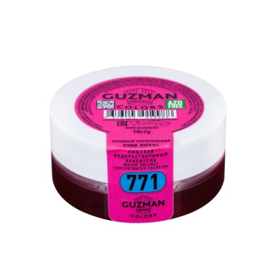 картинка Краситель "Guzman" водорастворимый - Розовый королевский (10 гр) от магазина Crumble-shop.ru