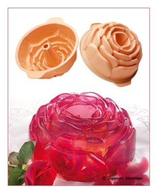 картинка Форма для выпечки UniFlex - "Роза" (SFT 251) от магазина Crumble-shop.ru