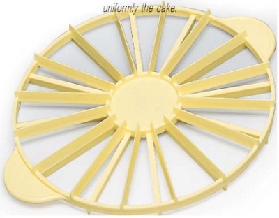 картинка Делитель для тортов двусторонний, 26см. 12/16 порций (PPT 12-16) от магазина Crumble-shop.ru