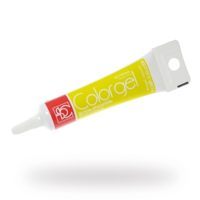 картинка Краситель "Colorgel" гелевый - Желтый (22335/p) (20 гр) от магазина Crumble-shop.ru