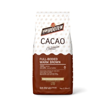 картинка Какао-порошок Van Houten - FULL-BODIED WARM BROWN (1 кг) от магазина Crumble-shop.ru