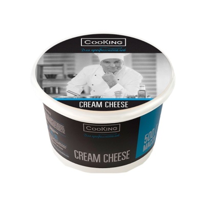 картинка Сыр CooKing кремчиз 70% 500 гр от магазина Crumble-shop.ru