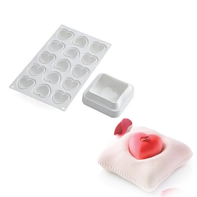 картинка Форма силиконовая Silikomart - "Влюбленность" от магазина Crumble-shop.ru