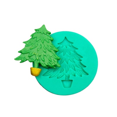 картинка Форма для шоколада - "Елка" (d60х60мм) от магазина Crumble-shop.ru