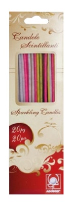 картинка Искрящееся свечи, 20шт. (23009/p) от магазина Crumble-shop.ru