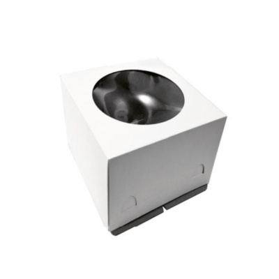 картинка Упаковка для торта 3 кг 300*300h350 с окном (средняя) от магазина Crumble-shop.ru