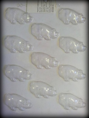 картинка Форма для отливки шоколадных фигурок - "Поросенок" (90-11202) от магазина Crumble-shop.ru