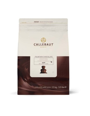 картинка Шоколад Callebaut для фонтанов - Темный, 56.9%, 2,5 кг от магазина Crumble-shop.ru