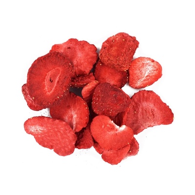 картинка Сублимированная клубника, слайсы, 1 кг от магазина Crumble-shop.ru