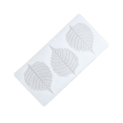 картинка Форма силиконовая для леденцов и шоколада - "Тополиный лист" от магазина Crumble-shop.ru