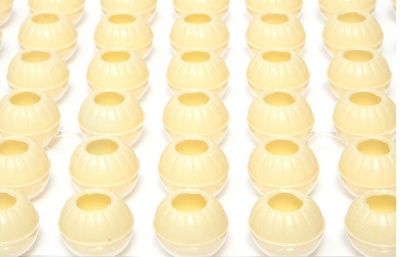 картинка Шоколадные оболочки Mona Lisa из белого шоколада - уп. 504 шт от магазина Crumble-shop.ru