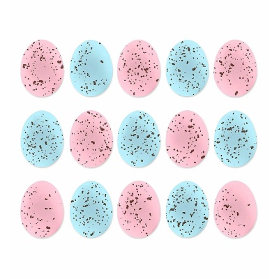 картинка Сахарные мини-медальоны - "Перепелиные яйца МИКС" (63 шт) от магазина Crumble-shop.ru