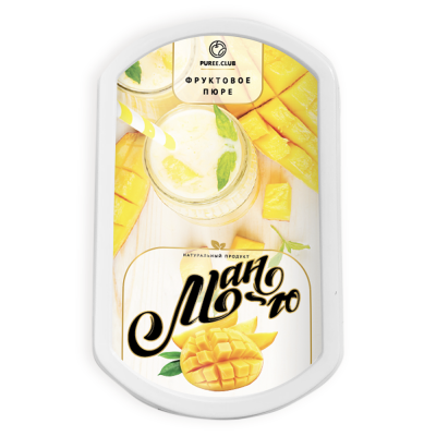 картинка Фруктовое пюре "Puree.Club" - Ежевика (250 гр) от магазина Crumble-shop.ru