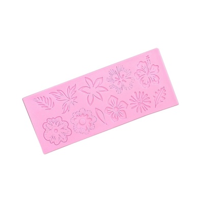 картинка Коврик силиконовый для айсинга - "Флористика", 18х7,2 см  от магазина Crumble-shop.ru