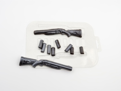 картинка Форма пластиковая для отливки шоколада - "Набор охотника" от магазина Crumble-shop.ru