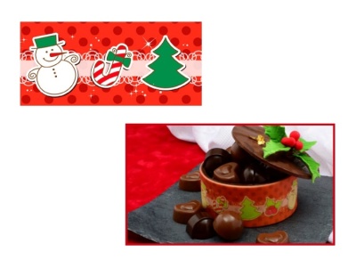 картинка Сахарная лента - "Новогодняя", 4,5*60см. 36шт. (14499) от магазина Crumble-shop.ru