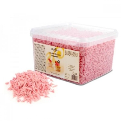 картинка Шоколадная стружка Mona Lisa - Розовая, 1 кг от магазина Crumble-shop.ru