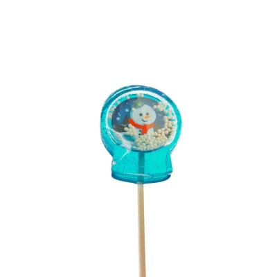 картинка Карамель леденцовая (изомальт) Sweet Ness - Погремушка новогодний шар (30 гр) от магазина Crumble-shop.ru