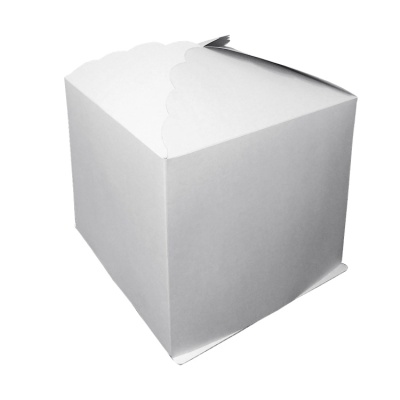 картинка Упаковка для торта 3 кг 300*300h300 с узором (средняя), 1 шт от магазина Crumble-shop.ru