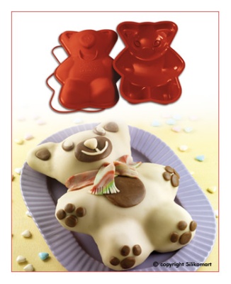 картинка Форма для выпечки UniFlex - "Мишка Тедди" (SFT 204) от магазина Crumble-shop.ru