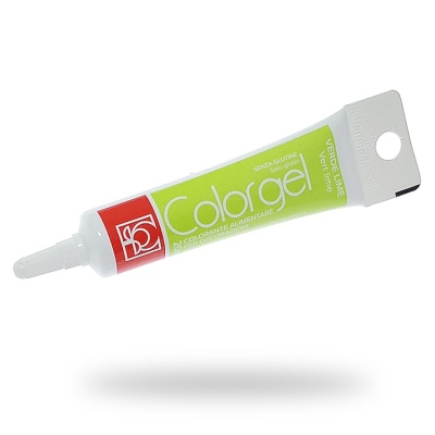 картинка Краситель "Colorgel" гелевый - Лаймовый (20606) (20 гр) от магазина Crumble-shop.ru