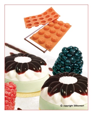 картинка Форма для выпечки SiliconFlex - "Подсолнух малый" (SF 072) от магазина Crumble-shop.ru