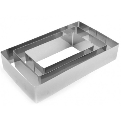 картинка Металл. форма - Прямоугольник 22*30 h5 см от магазина Crumble-shop.ru