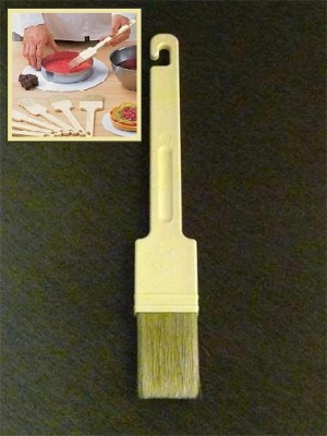 картинка Кисть с натуральной щетиной, 4см. (PEM 40) от магазина Crumble-shop.ru