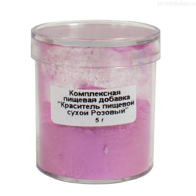 картинка Краситель пищевой "Топ декор" сухой - Розовый (5 гр) от магазина Crumble-shop.ru
