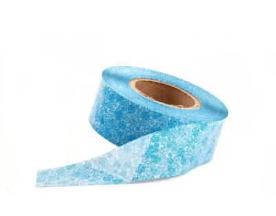 картинка Бордюрная лента с рисунком - "Морозный узор", h40мм. 300 м. от магазина Crumble-shop.ru