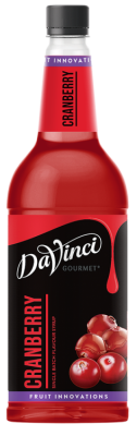 картинка Сироп DaVinci "Клюква Фрут" 1 л от магазина Crumble-shop.ru