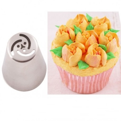 картинка Наконечник - №27 "Молодой тюльпан трех лепестковая" от магазина Crumble-shop.ru