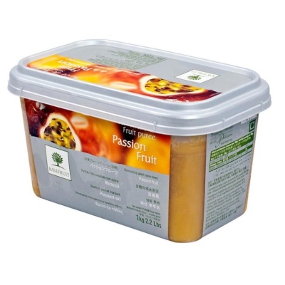 картинка Пюре "Ravifruit" - маракуйя 10% сахара, 1 кг от магазина Crumble-shop.ru
