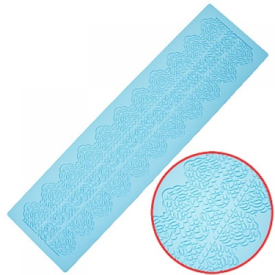 картинка Коврик силиконовый для айсинга "Листья" (QEB-02) от магазина Crumble-shop.ru