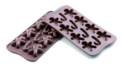 картинка Форма силиконовая для конфет Silikomart - "Человечек" (SCG 12) от магазина Crumble-shop.ru