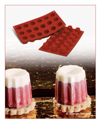 картинка Форма для выпечки SiliconFlex - "Бархатцы" (SF 033) от магазина Crumble-shop.ru