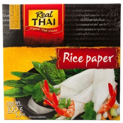 картинка Бумага рисовая "Real Thai" 16см, 100 гр от магазина Crumble-shop.ru