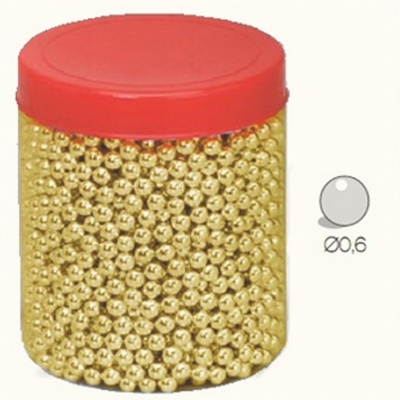 картинка Сахарные бусинки - Золотые, 7мм. 1 кг (33116) от магазина Crumble-shop.ru