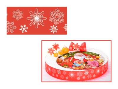 Сахарная лента - "Снежинки", 4,5*60см. 36шт. (14620) от магазина Crumble-shop.ru картинка Сахарная лента - "Снежинки", 4,5*60см. 36шт. (14620) от магазина Crumble-shop.ru