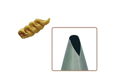 Наконечник - "Роза", 10*22мм. (BX 1510/p) от магазина Crumble-shop.ru картинка Наконечник - "Роза", 10*22мм. (BX 1510/p) от магазина Crumble-shop.ru